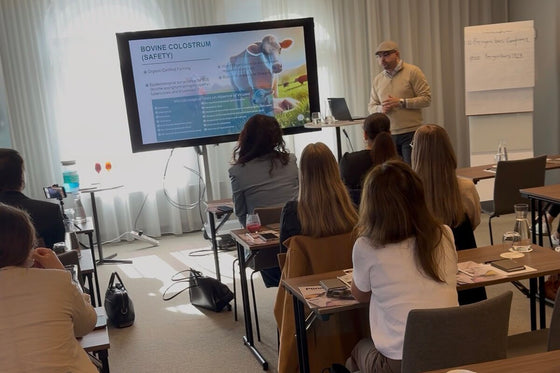 Fagsamling for klinikere — foredrag om bovint kolostrum
