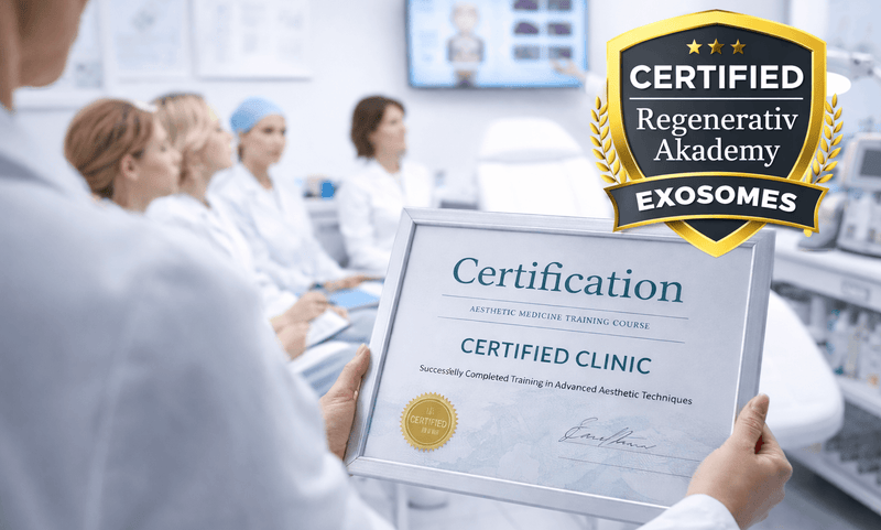 Exosome course and certification for clinics – become certified at Regenerativ Akademy