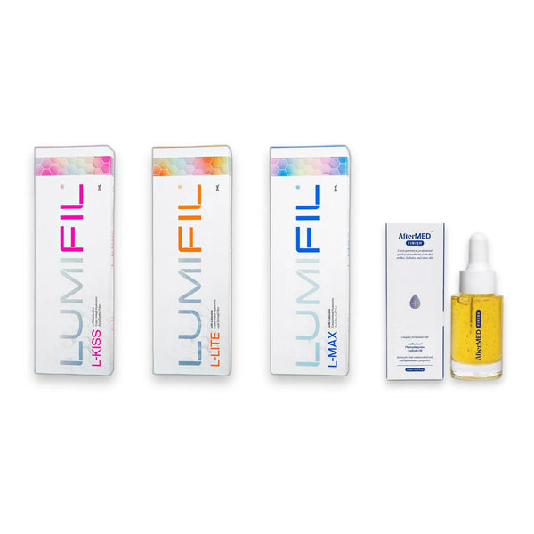 Lumifil-pakken: 35 sprøyter + AfterMED Finish Mini